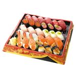 【予約】 本まぐろ中とろ・赤身とぶり入り迎春握り寿司 30貫入 1パック 【12月29日～1月4日の受取り】