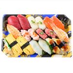 【予約】  本まぐろ赤身入り味わい握り寿司18貫 1パック 【12月25日～12月30日のお受取り】