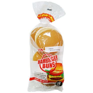 おうちでイオン イオンネットスーパー フジパン ハンバーガーバンズ 4個入