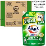 【予約商品】【ケース販売】花王 アタック抗菌E× 部屋干し用 つめかえ用 超特大サイズ 1520g×6個 【11月28日～11月30日のお受取り】