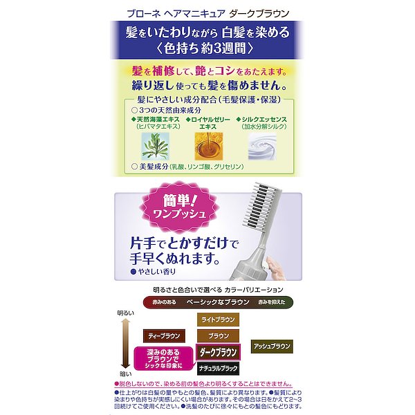 おうちでイオン イオンネットスーパー 花王 ブローネヘアマニキュアクシつき ダークブラウン