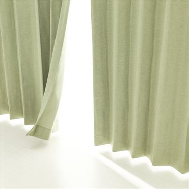 おうちでイオン イオンネットスーパー HOME COORDY カーテン（グリーン