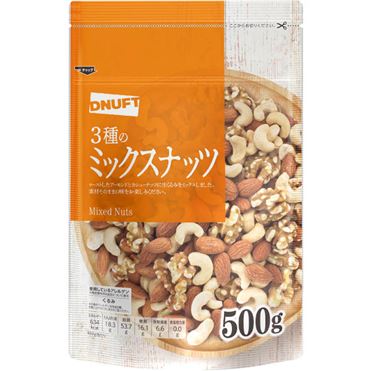 おうちでイオン イオンネットスーパー DNUFT 3種のミックスナッツ 500g