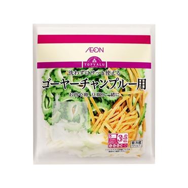 おうちでイオン イオンネットスーパー カット野菜 ゴーヤーチャンプルー用 1袋 240g