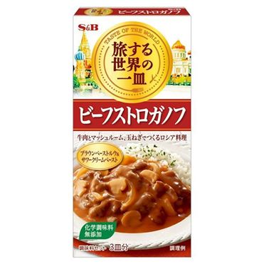おうちでイオン イオンネットスーパー S B 旅する世界の一皿 ビーフストロガノフ 72g