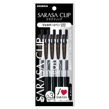 サラサクリップ　ラブリーリフィル　黒セット　　ジェルボールペン　32個セット サラサクリップ ラブリーリフィル 黒セット ジェルボールペン 32個