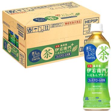 おうちでイオン イオンネットスーパー ケース販売 機能性表示食品 サントリー 伊右衛門プラス コレステロール対策 500ml 24