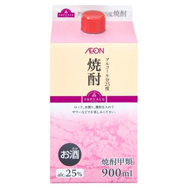 おうちでイオン イオンネットスーパー Tv焼酎25度パック 900ml