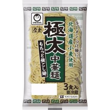 おうちでイオン イオンネットスーパー マルちゃん 極太中華麺 3玉入り 330g