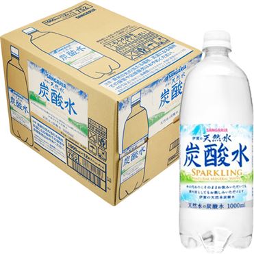 おうちでイオン イオンネットスーパー 天然水炭酸水1l 1l 12