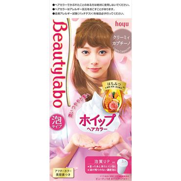 おうちでイオン イオンネットスーパー ホーユー ビューティラボ ホイップヘアカラー クリーミィカプチーノ 1個