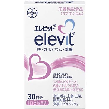 くら　エレビット　90粒　2袋 Amazon | エレビット 葉酸 サプリ 90粒×2袋 60日分 | エレビット