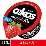 ダノンジャパン オイコス 脂肪ゼロ 高タンパク質 ストロベリー ヨーグルト 113g