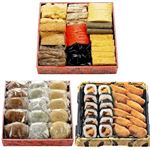 【受取日の4日前予約】【T28】重箱9品助六もちセット（赤かまぼこ）