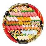 【受取日の4日前予約】【T21】魚屋自慢の握り鮨（本まぐろ入り）60貫