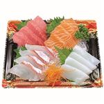 【12時～18時配送限定】 4点刺身盛り合わせ（本まぐろ入り）1パック