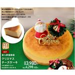 【クリスマス】【A21】美ら卵養鶏場クリスマスチーズケーキ5号
