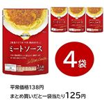 【まとめ買いがお得！】トップバリュベストプライス ミートソース 260g（260g×4）　※単品7450