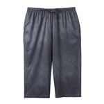 （メンズ）ピースフィット COOL プリントステテコ6分丈（前とじ）（ウスグレー）サイズ 2XL