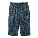 （メンズ）ピースフィット COOL プリントステテコ6分丈（前とじ）（チャコールグレー）サイズ 2XL