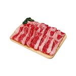 【売価変動あり】牛肉ばらカルビ焼肉用（解凍）アメリカ産などの国外産 250g（100gあたり本体288円）