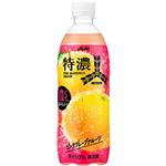 アサヒ飲料 三ツ矢特濃ピンクグレープフルーツスカッシュ 500ml