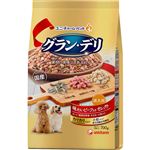 【ペット用】ユニ・チャーム グラン・デリ カリカリ仕立て 成犬用 味わいビーフ入セレクト ビーフ・緑黄色野菜・ささみ・小魚入 700g