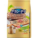 ユニ・チャーム グラン・デリ カリカリ仕立て 成犬用 低脂肪 味わいビーフ入セレクト ～脂肪分約25％カット～ ビーフ・緑黄色野菜・ささみ・小魚入 700g