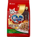 【ペット用】ユニ・チャーム 銀のスプーン 贅沢うまみ仕立て まぐろ・かつお・煮干し・ささみ・緑黄色野菜入 1.0kg