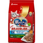 【ペット用】ユニ・チャーム 銀のスプーン 贅沢うまみ仕立て 食事の吐き戻し軽減フード まぐろ・かつお・煮干し・ささみ・緑黄色野菜入 800g