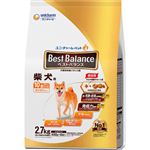 【ペット用】ユニ・チャーム ベストバランス カリカリ仕立て 柴犬用 10歳以上用 2.7kg