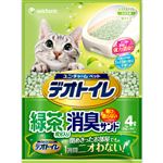 【ペット用】ユニ・チャーム デオトイレ 緑茶成分入り消臭・抗菌サンド 4L