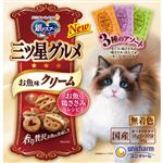 【ペット用】ユニ・チャーム 銀のスプーン 三ツ星グルメ お魚味クリームお魚・鶏ささみレシピ 3種のアソート 180g