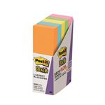 スリーエム ジャパン ポスト・イット（R）強粘着ふせん（ネオンカラー）幅25mm