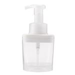HOME COORDY 「最後まで使える」泡ディスペンサー 250ml（クリア／ホワイト）