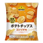 トップバリュ ベストプライス ポテトチップスコンソメ味 60g