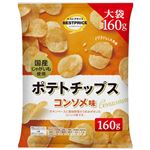 トップバリュベストプライス ポテトチップス コンソメ味 160g