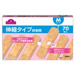 トップバリュ 絆創膏 伸縮タイプ Mサイズ 70枚入