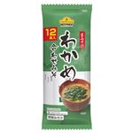 トップバリュベストプライス 生みそ汁 わかめ 合わせみそ 12袋入