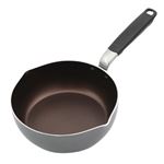 HOME COORDY【IH対応】 こびり付きにくいフライパン 深型 ダークグレー 20cm