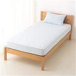 HOME COORDY のびのびワンタッチシーツ（ベビーブルー）SS～S