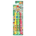 トップバリュ 幼児期用子どもハブラシ 1.5歳～5歳用 ふつう 3本パック