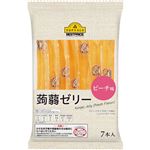 トップバリュベストプライス 蒟蒻ゼリーグスティック ピーチ味 7本入