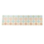 HOME COORDY 汚れがサッとふけるキッチンマット レイン60×240cm
