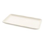 HOME COORDY 角皿23cm【白釉】