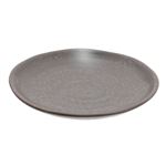 HOME COORDY 丸皿12cm【黒釉】