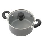 HOME COORDY【IH対応】フッ素コート両手鍋 20cm