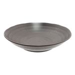 HOME COORDY 深皿22cm【黒釉】