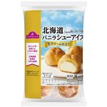 トップバリュ 北海道バニラシューアイス 生クリーム仕立て 40ml×8