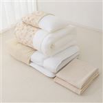 HOME COORDY 寝具8点セット ベージュ シングル